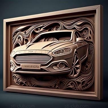 3D мадэль Ford Mondeo (STL)